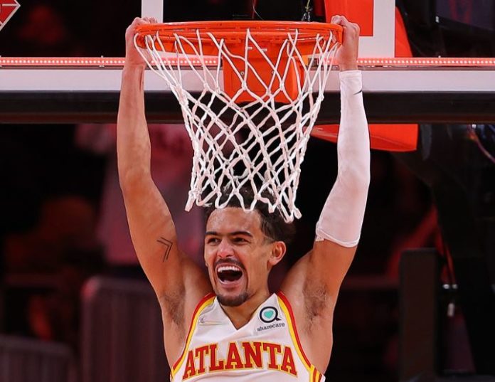 Trae Young-Piloto Hawks de Atlanta