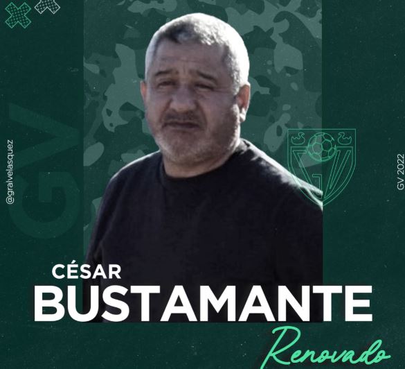 César Bustamante-DT de General Velásquez