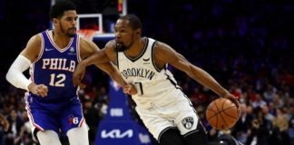 Kevin Durant-Nets de Brooklyn