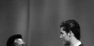 "Rey Pelé" y Cristiano Ronaldo