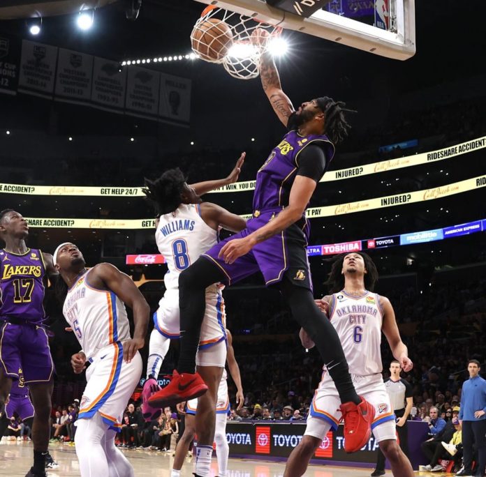 Anthony Davis-Lakers de Los Ángeles