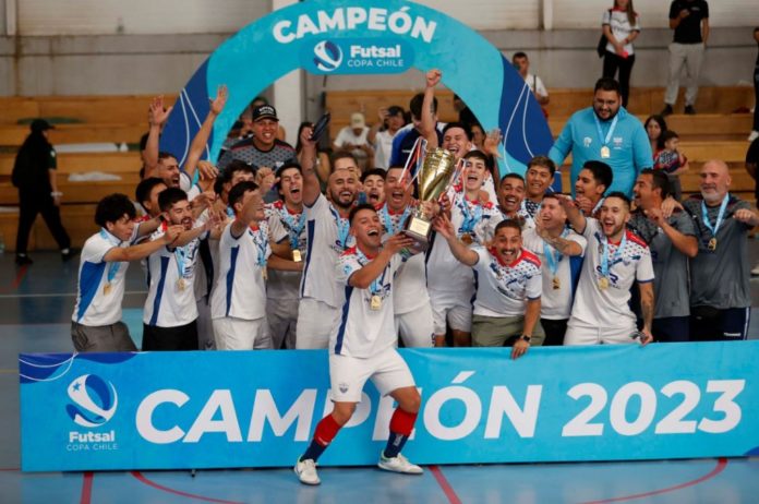 Deportes Recoleta was crowned in the Chilean Futsal Cup 2023